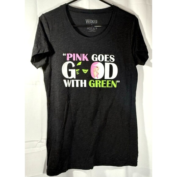 Wicked Broadway Musical Womens T-Shirt Graphic Tee Theater Size XL - Picture 1 of 5